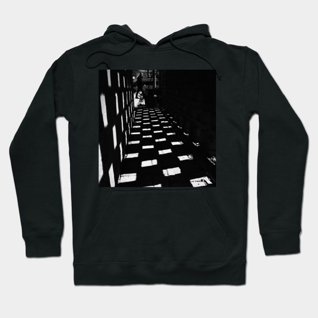 Black Alley Walking Street Photography Hoodie by DarioNelaj